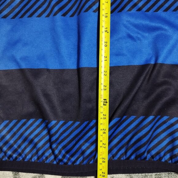 Puma Men Sweater Quarter-Zip - XXL - Blue & White - Picture 7 of 8